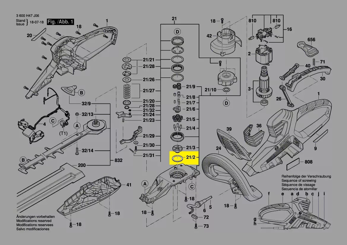 Rondelle de compensation réf. 2 609 007 448 Bosch